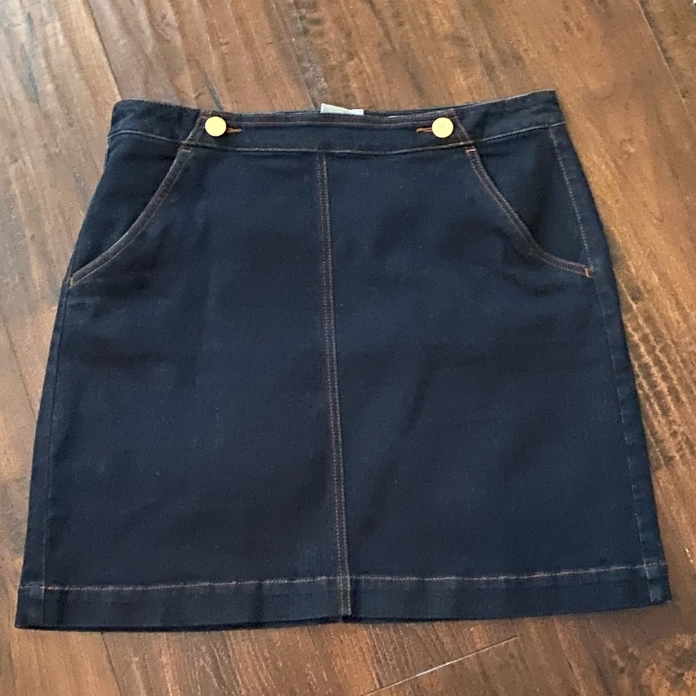 Denim mini skirt nwot